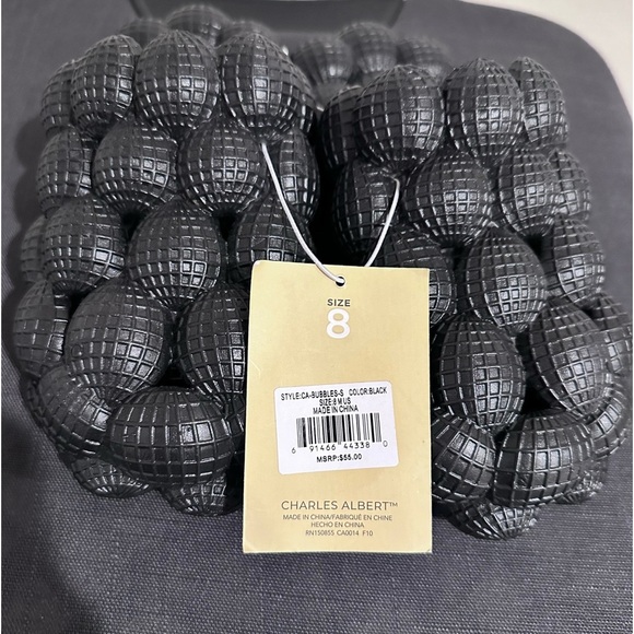 Charles Albert Bubbles Black Slides - Picture 4 of 5